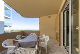 Beachfront Haven Sleeps 10 Sea Views terrace and high speed Wi-Fi has Balcony rooms
