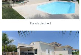 VILLA standing    800 m de la mer climatis  e avec piscine chauff  e allows 18 year olds to book a room