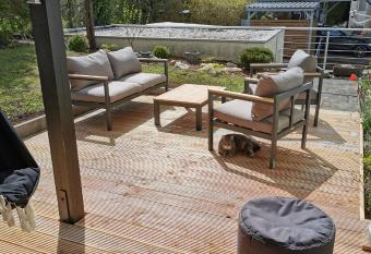 Ferienwohnung in Waldrandlage in Nationalpark Schleiden / Eifel has Balcony rooms