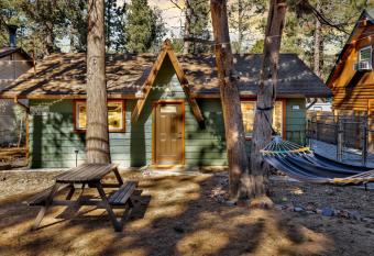 Bear Country Cabin by Big Bear Vacations Ultra Modern Single Level Chalet allows 18 year olds to book a room