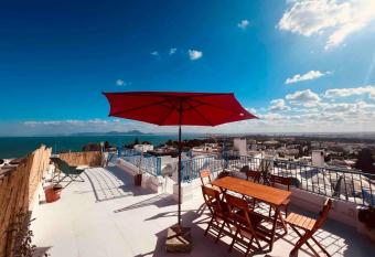 The Blue Sea View Sidi Bou Said has Balcony rooms
