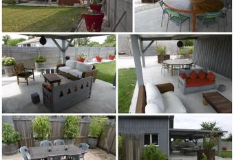 Jolie maison en bois au coeur du M  doc has Balcony rooms