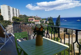 Appartement d une chambre a Bastia a 100 m de la plage avec vue sur la mer terrasse et wifi has Balcony rooms