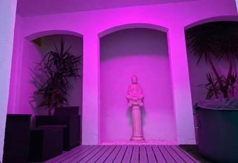 loft amoureux cocooning has rooms with a private hot tub