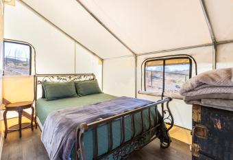 The Tombstone Tent has Balcony rooms