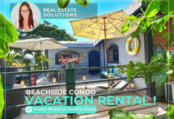 Kingsize Condo Bambu Beachside Puerto Morelos has Balcony rooms