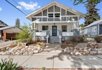 Downtown Cottage w/ Hot Tub has rooms with a private hot tub
