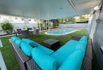 Royal Luxe Pool Home near Ft Laud airport and each has Balcony rooms