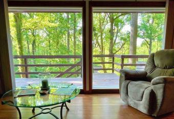 Modern Cabin 2 Min From Lake, Hershey Park 19 Min! has rooms with a private hot tub