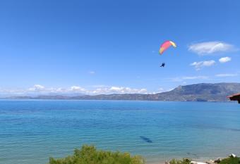 On the sand Beachfront family apartment has Balcony rooms