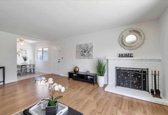 Multifamily property in subdivision of Campbell has rooms with a private hot tub