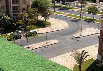 At madinaty lovely 2 bedrooms apt, full air A/C has Balcony rooms