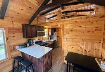 BMV4 Tiny Home with sleeping loft allows 18 year olds to book a room