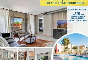 Charming 2 BR Condo in Old Town Scottsdale! has rooms with a private hot tub