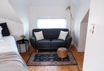 Studio 8- Modern Loft Downtown Moncton, kitchenette, balcony has Balcony rooms