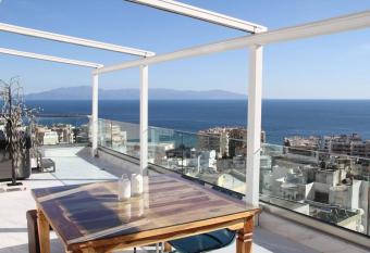 Euphoria luxury penthouse has rooms with a private hot tub