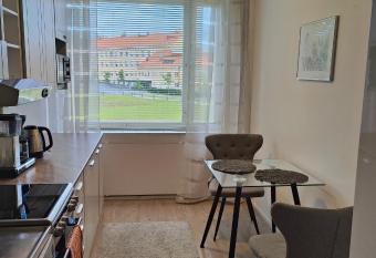 Two bedroom apartment close to city center has Balcony rooms