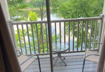 Captain's Quarters Riverfront #2 has Balcony rooms