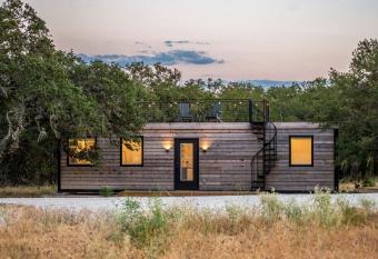 New! The Texas Longhorn-Luxury Container Home allows 18 year olds to book a room