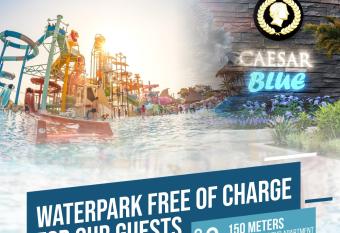 Holiday Stay with Aqua Park in Isabella, Caesar Blue Resort with SPA, Gym and Kids Club allows 18 year olds to book a room