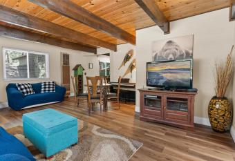 Alpine Oasis - The location is near restaurants and primarily Octoberfest allows 18 year olds to book a room