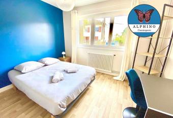 Le Sportif superbe T4 r  nov   au calme de la ville has Balcony rooms