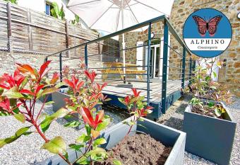 Le Monet T4 spacieux avec terrasse priv  e has Balcony rooms