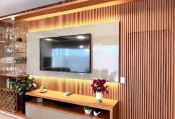 Skyscrapers apartments has Balcony rooms