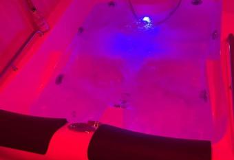 Love house spa sauna terrasse has Balcony rooms