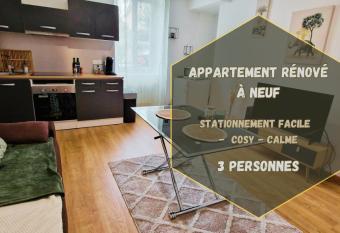 Appartement NEUF chaleureux - Comme    la maison allows 18 year olds to book a room