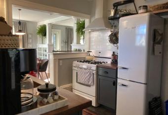 Artful Abode Entire Main Level Private Porch Entry allows 18 year olds to book a room