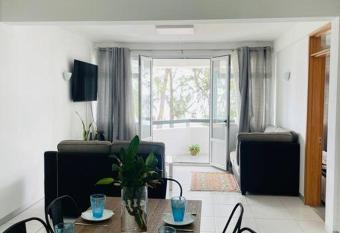 Beachfront 2br apartment has Balcony rooms