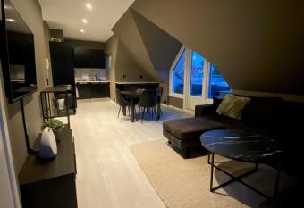 Penthouse with private balcony in the city centre of Bergen has Balcony rooms