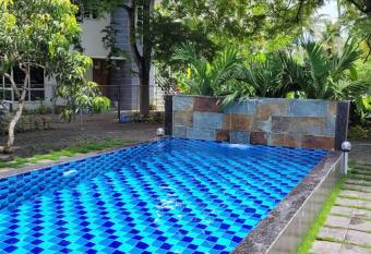 2 bed room Pool villa at Kovalam New house has Balcony rooms