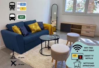 Bel appartement Antony, 8min RER B    pied, proche Paris et Orly allows 18 year olds to book a room