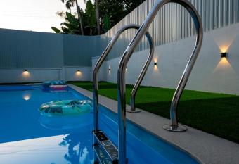 The Vogue - Luxury Private Pool Villa , Athirappilly has Balcony rooms