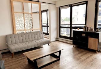 Nancy Centre Gare avec Parking et vue panoramique has Balcony rooms