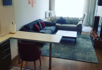 Spacious One Bedroom Apartment has rooms with a private hot tub