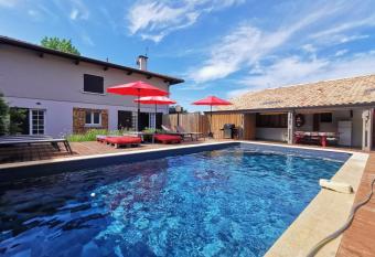 L  ge Cap-Ferret : Maison avec piscine has Balcony rooms