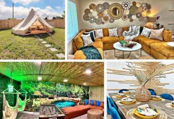 NEW: Tulum Oasis in Denver w/ Hot Tub & Games has rooms with a private hot tub