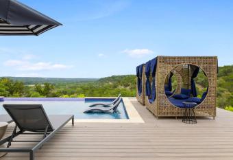 Luxury Hill Country Oasis + Pool has Balcony rooms