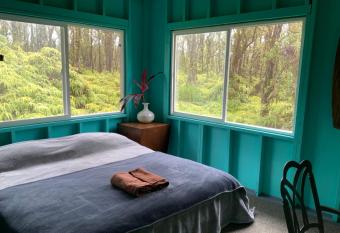 Rustic studio deluxe bed in tropical fruits garden allows 18 year olds to book a room