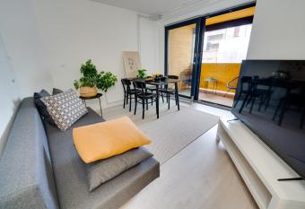 Excellent location! In the city centre, stylish apartment 1 room, kitchen and balcony has Balcony rooms