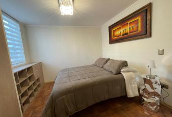 Depto para 2 personas Curico has Balcony rooms