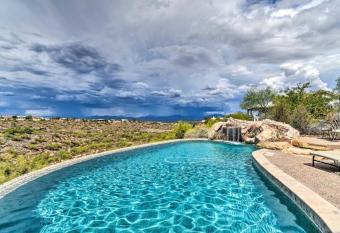 Large home-great views, pool, game room, theater has Balcony rooms