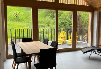 MARYS family friendly Apartments,-SOHO-95m2 max 5 Personen und 2 Kleinkindern oder -SOUTH BEACH- 105m2 max 6 Personen und 2 Kleinkindern oder LOFT 115m2 2 Schlafzimmer, Galerie, LOFTNetz 20m2 max 9 Personen Schaffhausen-Hemmental, Rheinfall 10 km has Balcony rooms