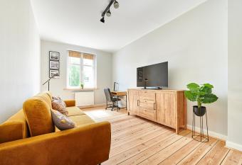 Apartament Drewno i Biel 54 M2 has Balcony rooms