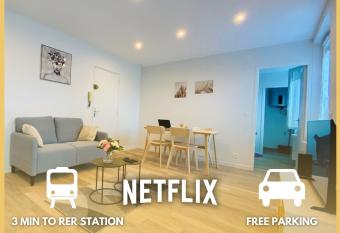 Cozy appart  a deux pas de la gare - Cozy Houses has Balcony rooms