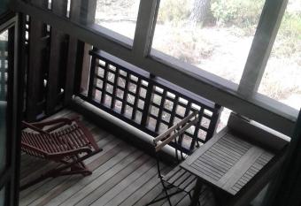 T2 duplex CARCANS Maubuisson vue pins has Balcony rooms