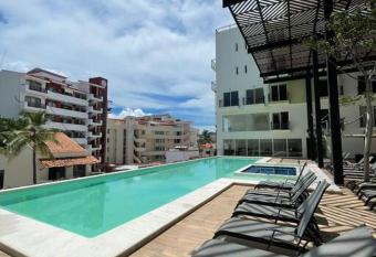 espectacular departamento zona dorada bucerias a media cuadra del mar has Balcony rooms